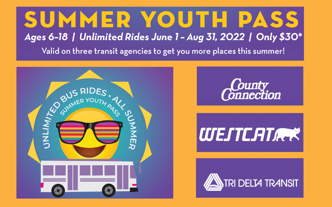 2022 Summer Youth Pass County Connection